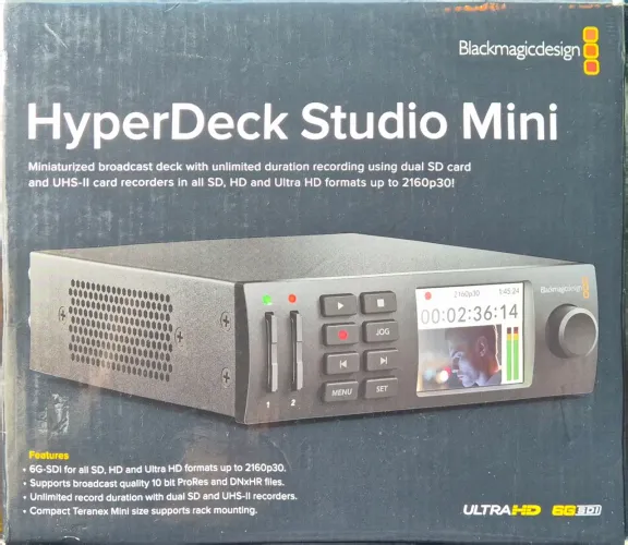 HyperDeck Studio Mini blackmagic