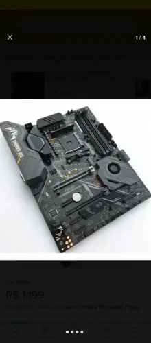 Placa mãe tuf gaming x570 plus 