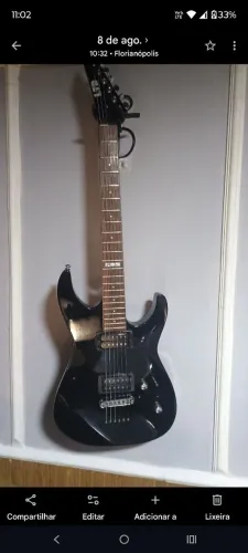 Guitarra ESP LTD M-10 Black.