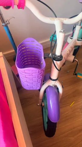 Bicicleta Infantil Caloi Ceci Aro 16 - Muito Conservada (Com Cestinha