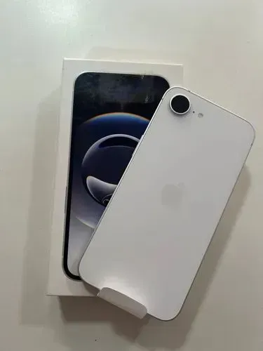 iPhone 16E 128GB Branco C/CX Semi Novo Bateria 91% Peças originais Loja Fisica Garantia