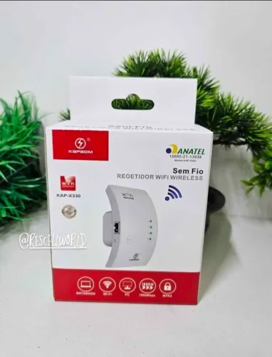 Repetidor de Sinal Wi-Fi até 1800MBPS.