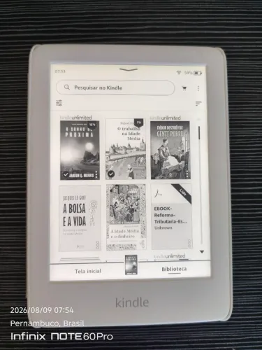 Kindle 10ª Geração (branco)
