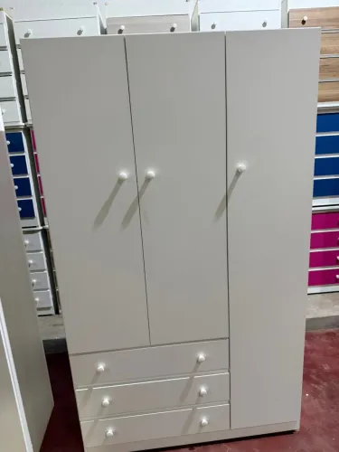 Mini closet 3 Portas 100% MDF Montado (Entrega Grátis)
