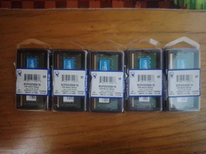 Memória RAM DDR4 8GB 2666MHz Notebook Crucial - 5 Unid. (LEIA ABAIXO)