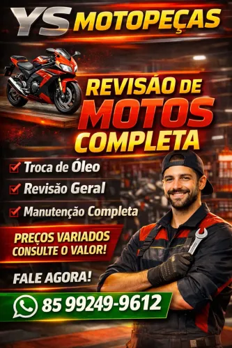 REVISÃO DE MOTO COMPLETA