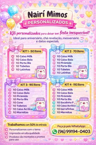 Brindes e balões Personalizados 