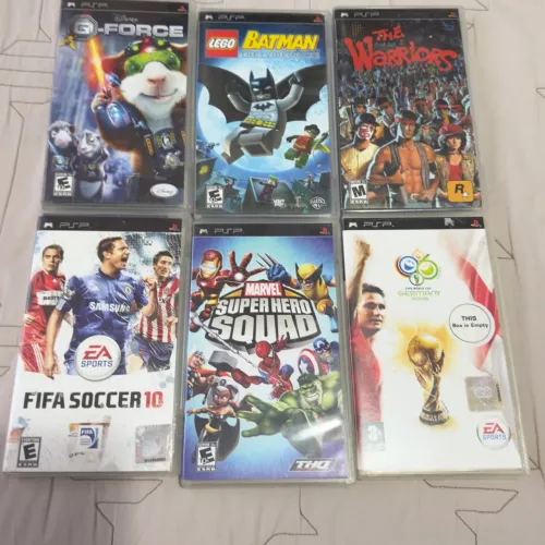 Jogos psp coleção