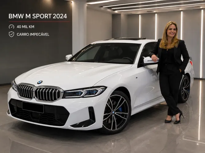 BMW 320I A 2.0 TB M Sport Activeflex 16V 4P 2024