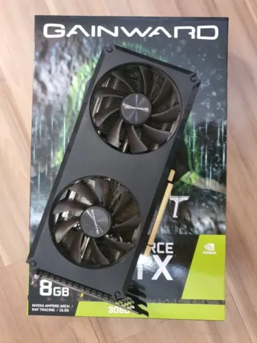 RTX 3060ti 8GB Gainward Ghost C/Caixa e NF