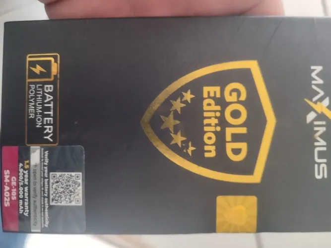Bateria gold Samsung GE-105 compatível A02s, A03, A03s, A04, A04e,  5.000mah
