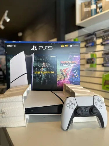 Ps5 slim 1tb seminovo com garantia de loja 