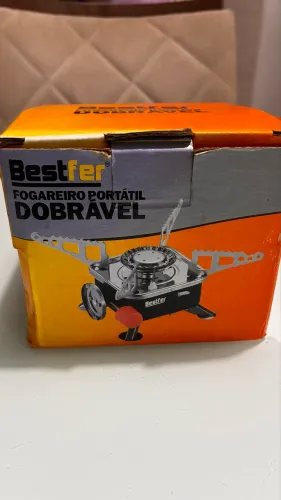 Fogareiro portátil mini camping