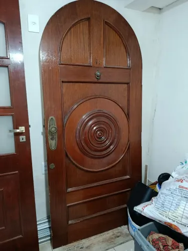 Porta de entrada 1,00x 2,10 robusta colonial decorada 