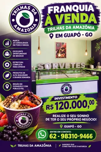 Franquia trilhas da Amazonia