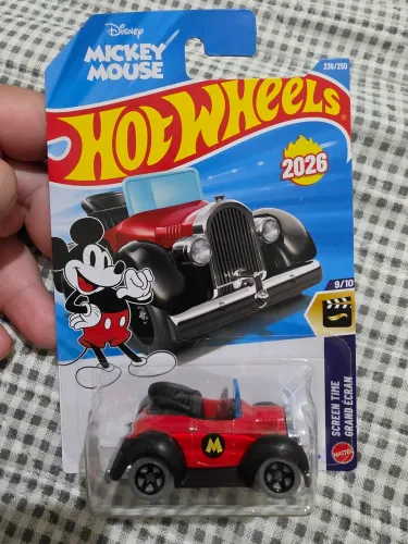Mickey Mouse Car HotWheels