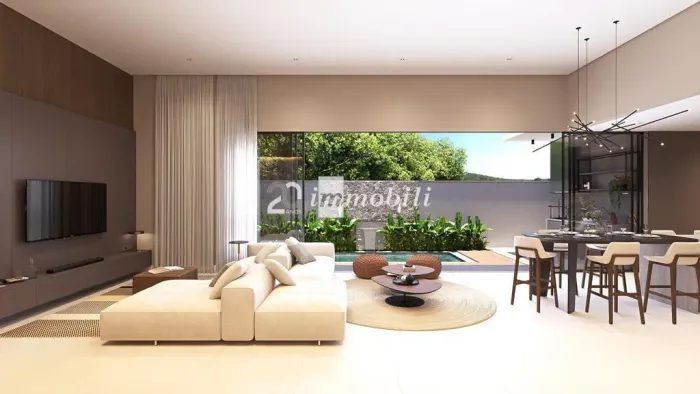 Casa à venda em Cotia, Granja Viana, com 3 suítes, com 150.04 m², Gramado