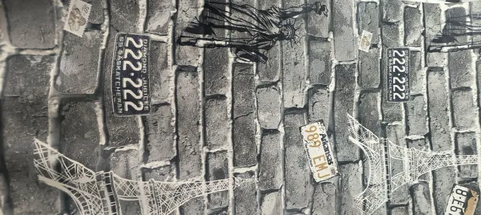Papel de parede importado vinílico limpavel, rolo com 10 metros por 53 cm