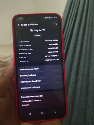 Samsung a02s 32 gigas