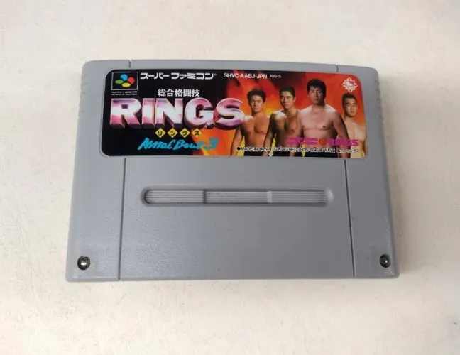Astral Bout 3 Rings - Original Japonês Para Super Famicom