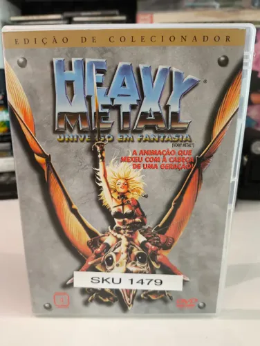 DVD Heavy Metal: Universo Em Fantasia (1981) - Edição De Colecionador (Sem Encarte)