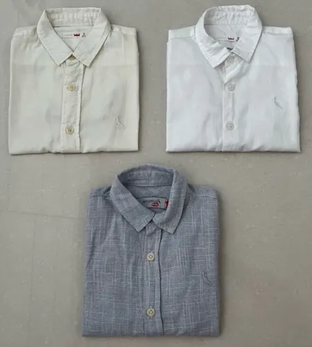 Kit 3 camisas reserva menino