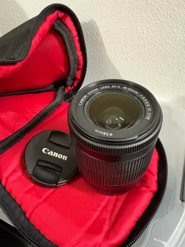 Canon 18-55mm IS STM + Bolsa 