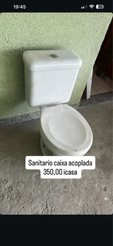 Vaso sanitaria caixa acoplada