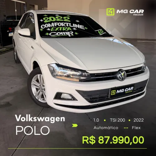 Volkswagen Polo Comfort. 200 TSI 1.0 Flex 12V Aut. 2022