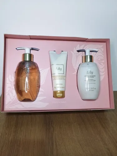 Combo Lily O Boticário - Hidratação e Perfume