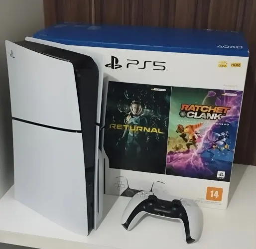 Ps5 Slim 1tb Firmware 7.20 Desbloqueavel Somente Retirada em Campinas 