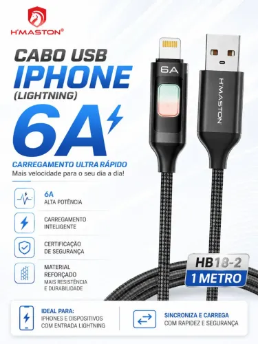 Cabo USB iphone