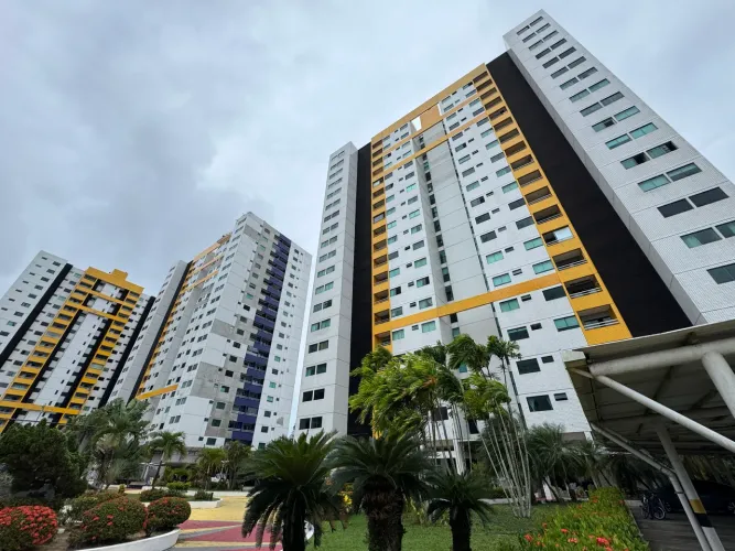 Apartamento Semi Mobiliado para Alugar em Manaus - Condomínio Ilhas Gregas - 2 Quartos 