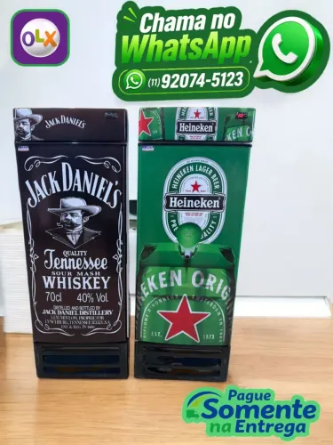 Freezer para Bebidas - Geladeira Slim