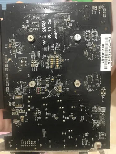 Placa de vídeo Rx 550 de 2gigas