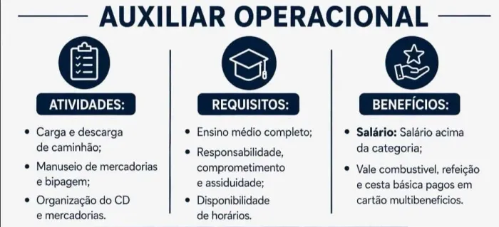 Auxiliar de logística 