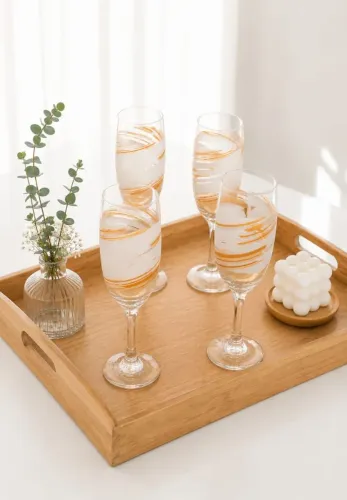 Taças de champagne (jg com 4)