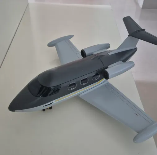 Avião Playmobil jato executivo importado