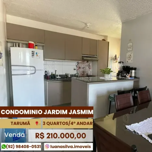 Condomínio Jardim Jasmim - Imóvel para venda com 3 quartos em Tarumã-Açu - Manaus - AM
