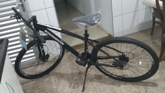 Bike.nova de aluminio.freios óleo.zero.de 1700.00 por 999.00