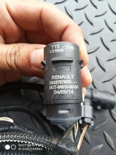 Sistema sensores de ré Renault