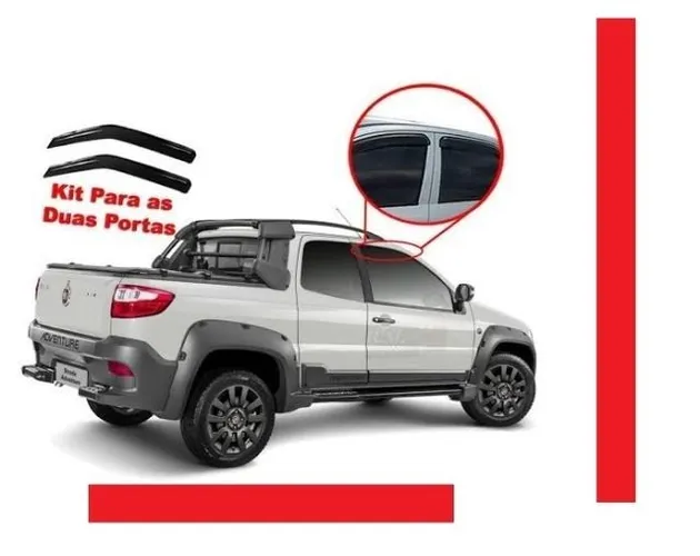 Calha De Chuva Fiat Strada Cs Ce Cd Todas 2 E 3 Portas dltub eybll
