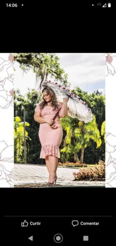 Conjunto saia Midi Tam.44/46