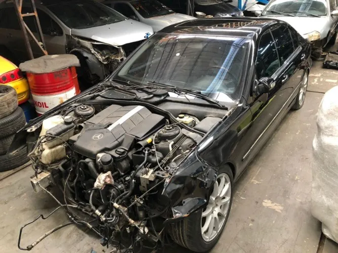 Sucata Mercedes S500 5.0 V8 2001 Automática