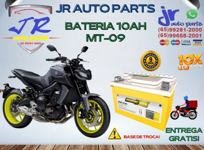 Bateria Pioneiro 10Ah Mt-09