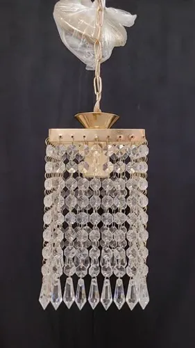 LUSTRE EM PROMOÇÃO, DOURADO OU CROMADO