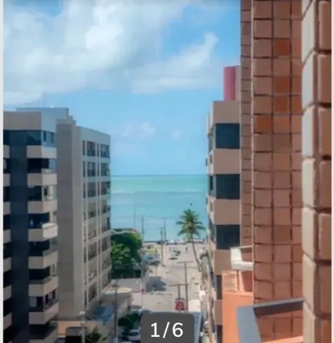  Duplex varanda vista mar na Ponta Verde
