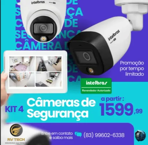 Cameras de Segurança Intelbras