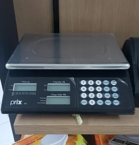 Balança eletronica toledo prix 3 fit 32kg com bateria e inmetro - Alecs