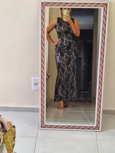 Vestido de festa Preto